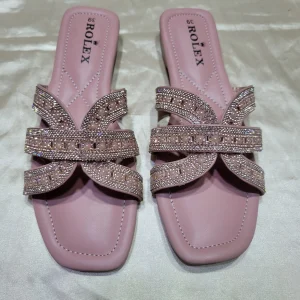Luxury Women’s  Rhinestone Cross Strap