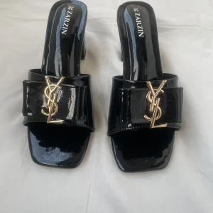 Luxe YSL  Block Heel